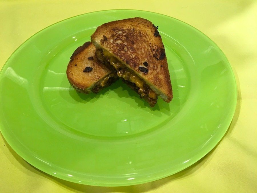Sloppy Joe Grilled Cheese